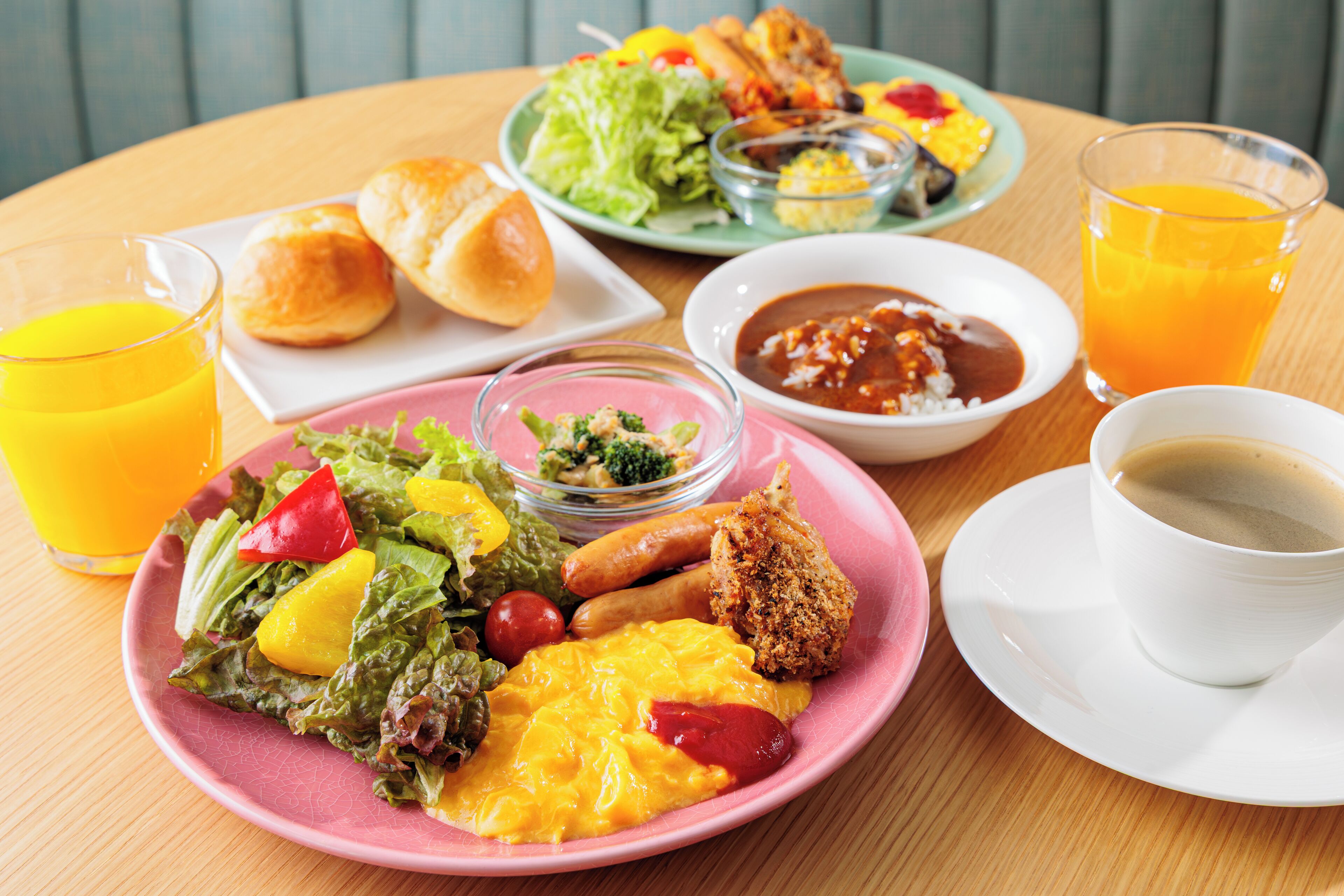 Bữa sáng buffet hàng ngày (1870 JPY/mỗi người) 