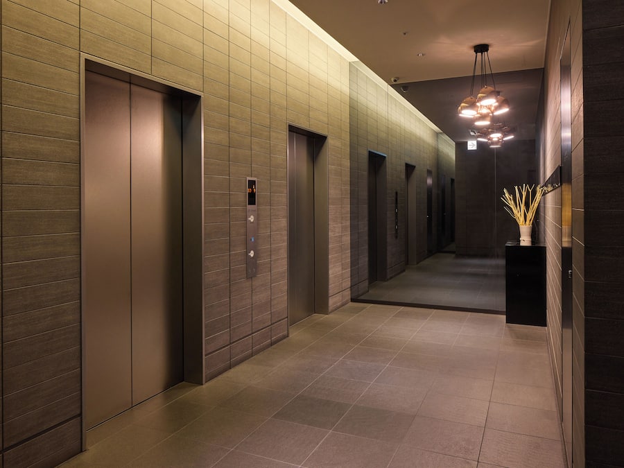 Façade de l’hébergement