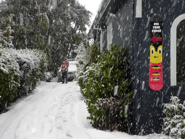 Property entrance - Big Tree Lodge Methven - Hostel (Methven)