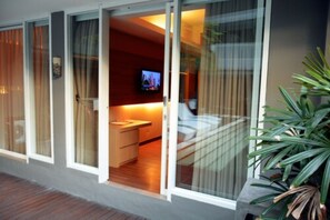 Junior Suite, Multiple Beds, Non Smoking | Property entrance - Ramada by Wyndham Bali Sunset Road Kuta (Denpasar)