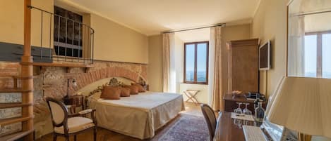 Literie de qualité supérieure, couette en duvet d'oie, minibar