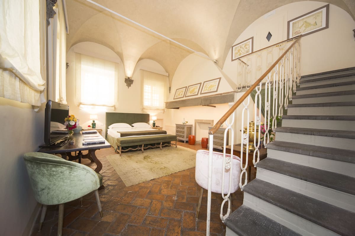 Deluxe Double Room, Ground Floor | 1 bedroom, premium bedding, down duvets, minibar