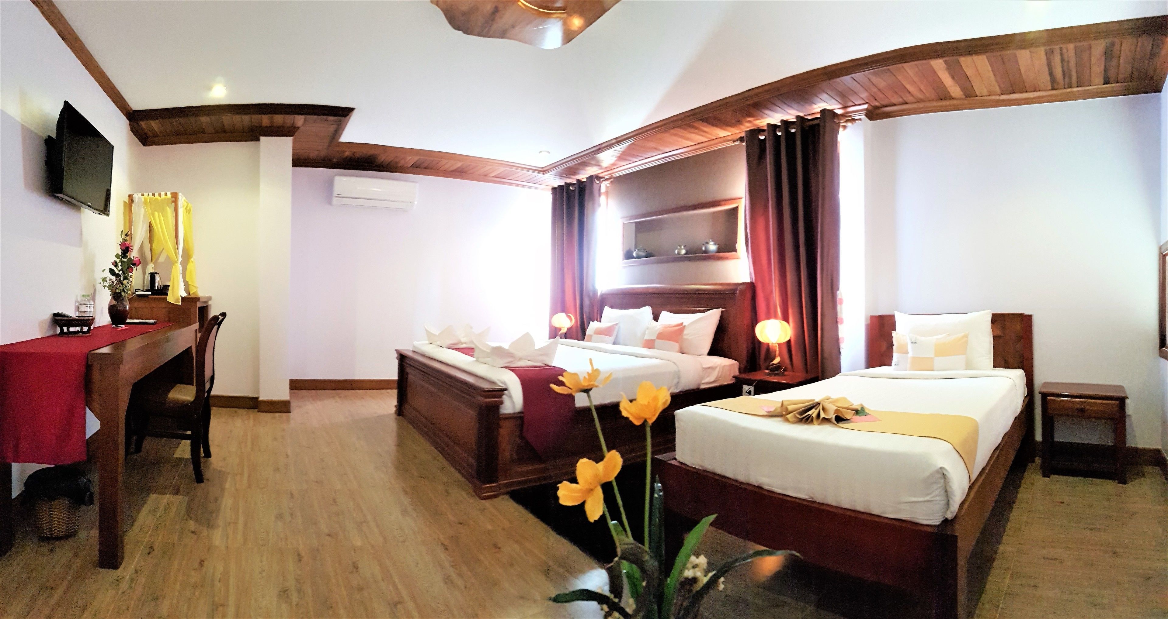 family suite, multiple beds - free pick up | pillow-top beds, minibar, in-room safe, individually decorated