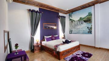 Deluxe Family Room, 2 Bedrooms | Pillowtop beds, minibar, in-room safe, individually decorated
