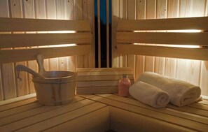 Sauna, hot tub, steam room, Turkish bath/hammam, body treatments