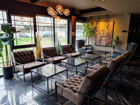 Sitzecke in der Lobby