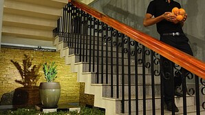 Staircase - Hotel D'Papillon (Siem Reap)