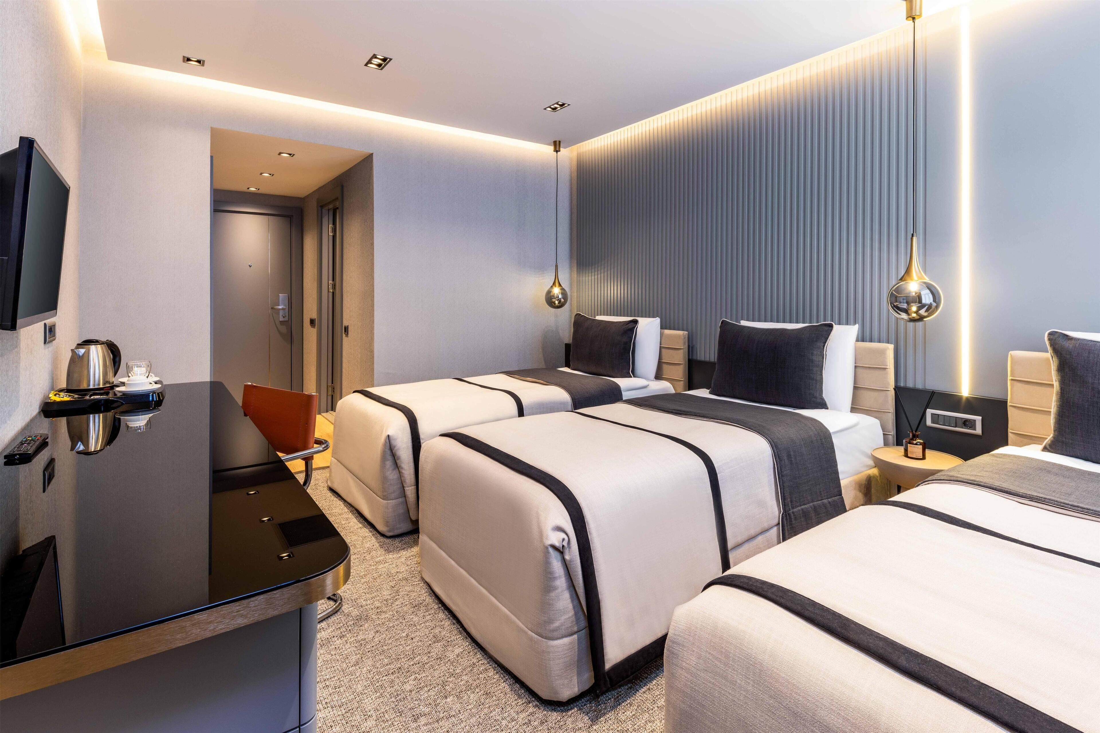 Minibar, in-room safe, desk, soundproofing