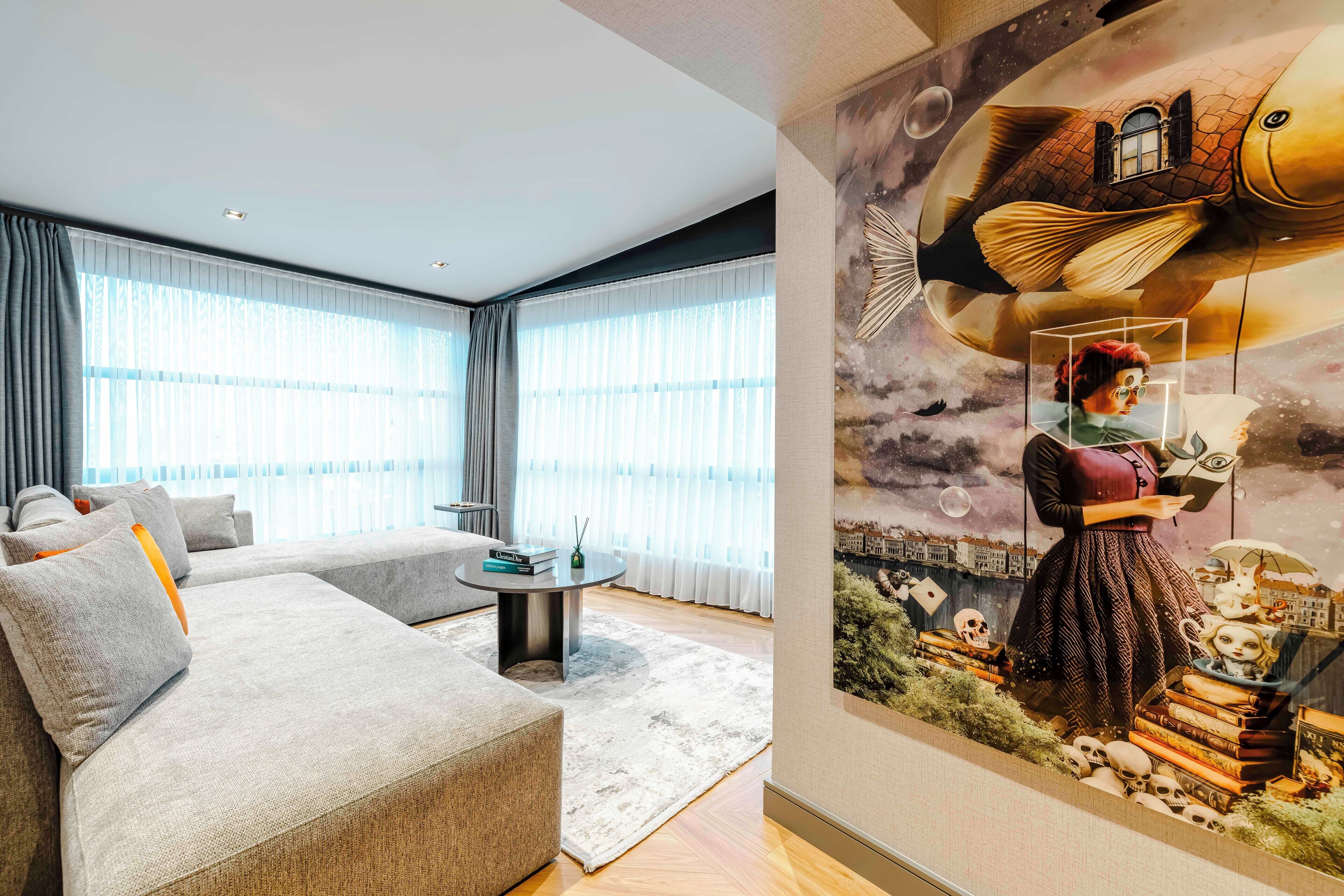 Familiesuite | Oppholdsområde | LCD-TV