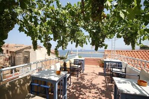 Terrace/patio - Nostos Hotel (Chania)