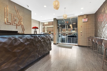 Reception area at The Lex NYC