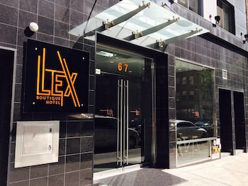 Hotel entrance at The Lex NYC