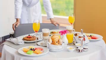 Daily continental breakfast for a fee