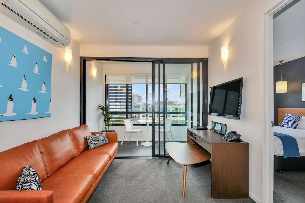 Laptop workspace, soundproofing, iron/ironing board, cribs/infant beds