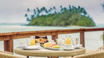 Frukostbuffé varje dag mot avgift