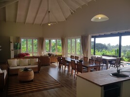 Plantation House (800m from resort) | Living area | Flat-screen TV, DVD player