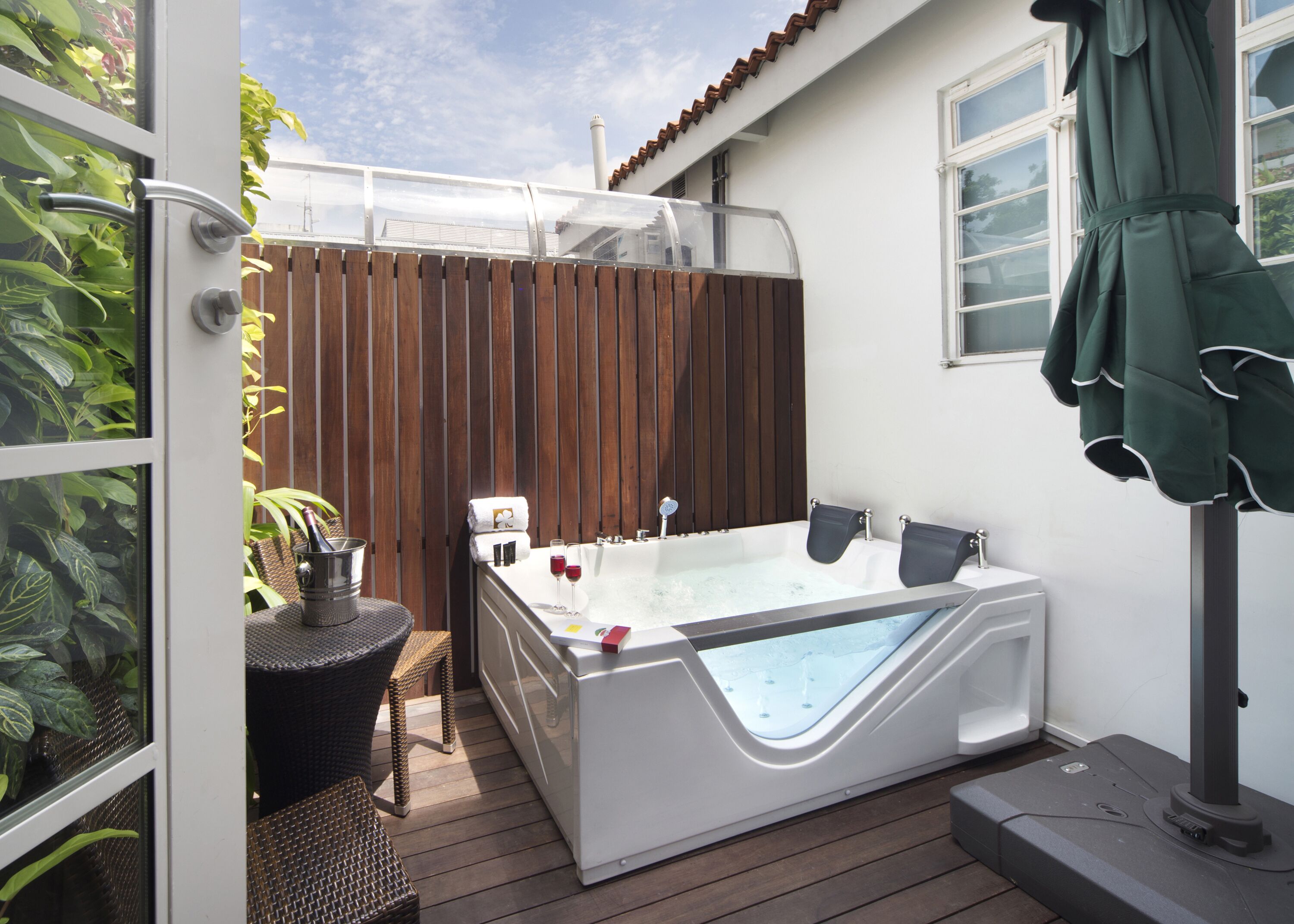 尊贵 套房, 1 间卧室, 浴缸 (Outdoor) | 露台