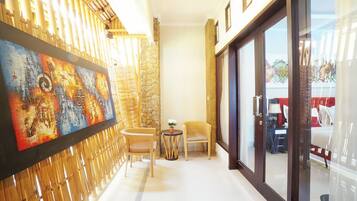 Kamar Double atau Twin Deluks | Pemandangan balkon