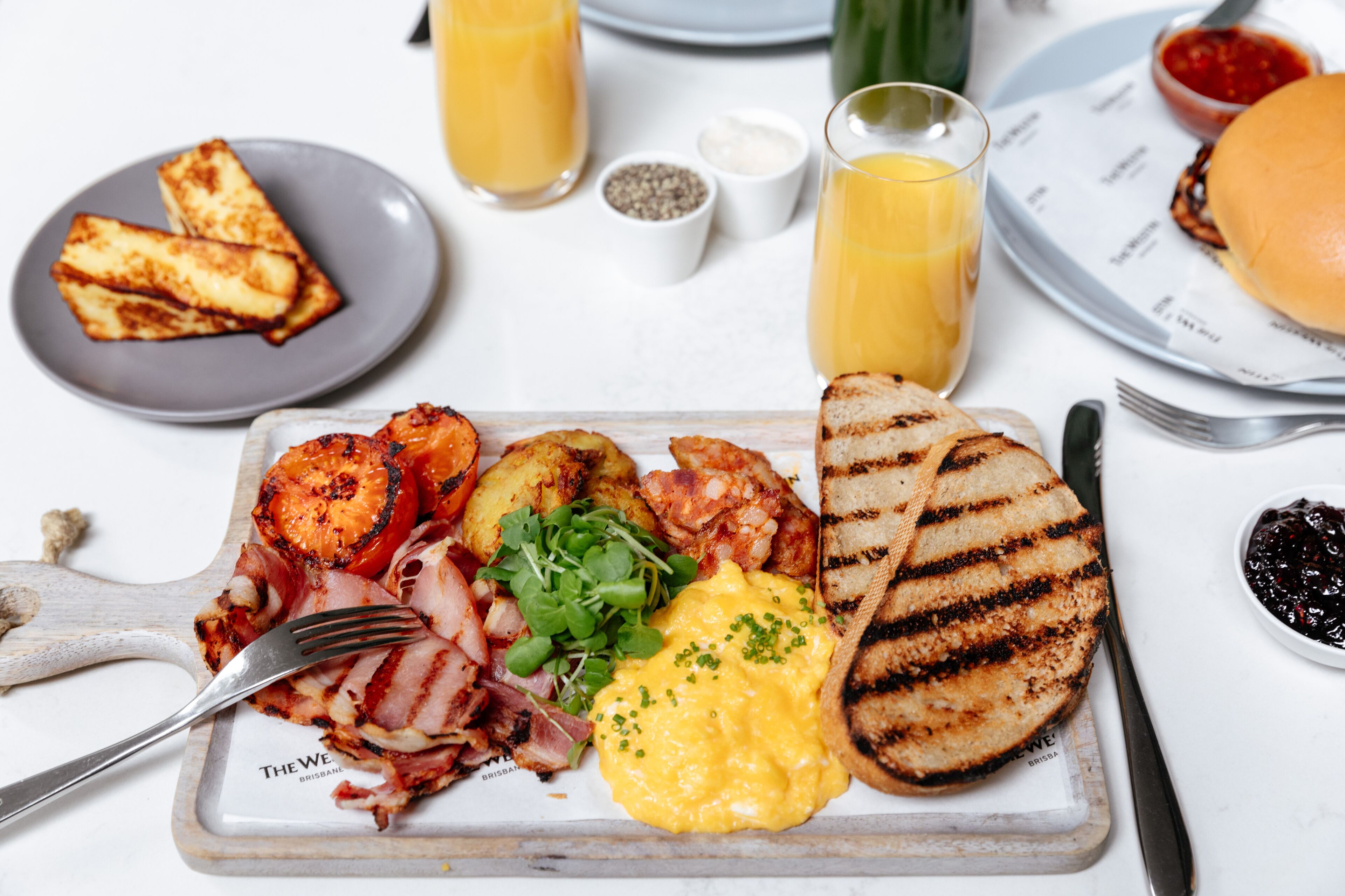 daily buffet breakfast (aud 39.00 per person)