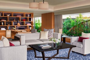 Suite, 1 King Bed, Mountain View | Frette Italian sheets, premium bedding, minibar, in-room safe - The Ritz-Carlton, Kyoto (Kyoto)