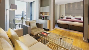 Luxury Apartment, 1 Bedroom (Tower View) | Hypo-allergenic bedding, in-room safe, blackout drapes, soundproofing