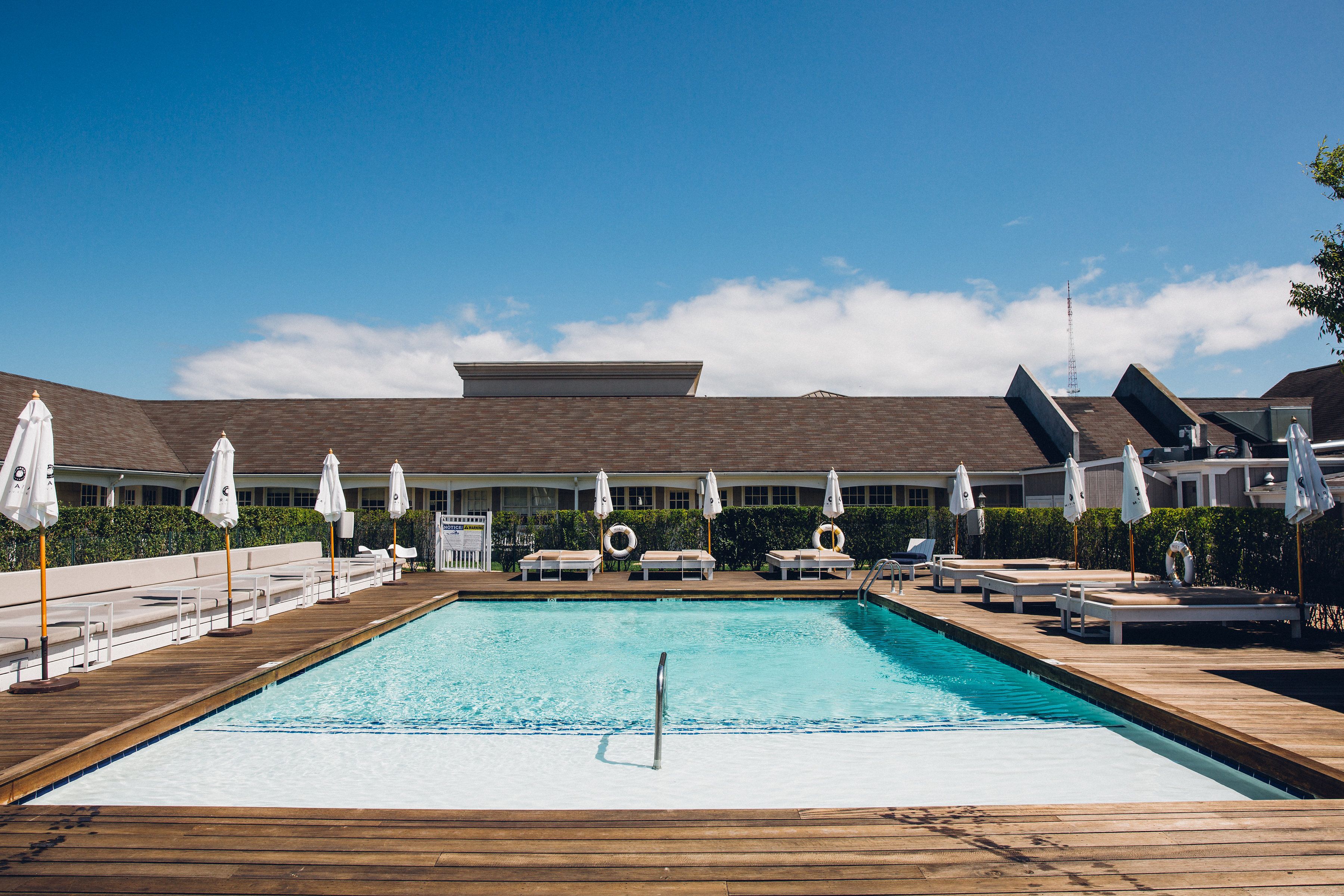 Seasonal outdoor pool