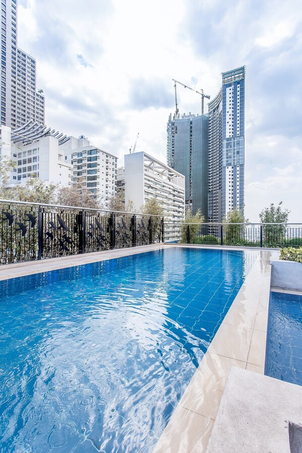 Alberca al aire libre 