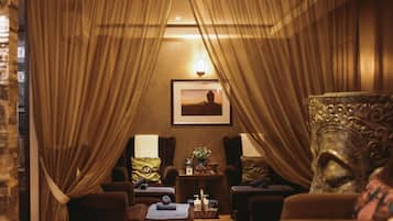 Sauna, steam room, body treatments, aromatherapy, Thai massages