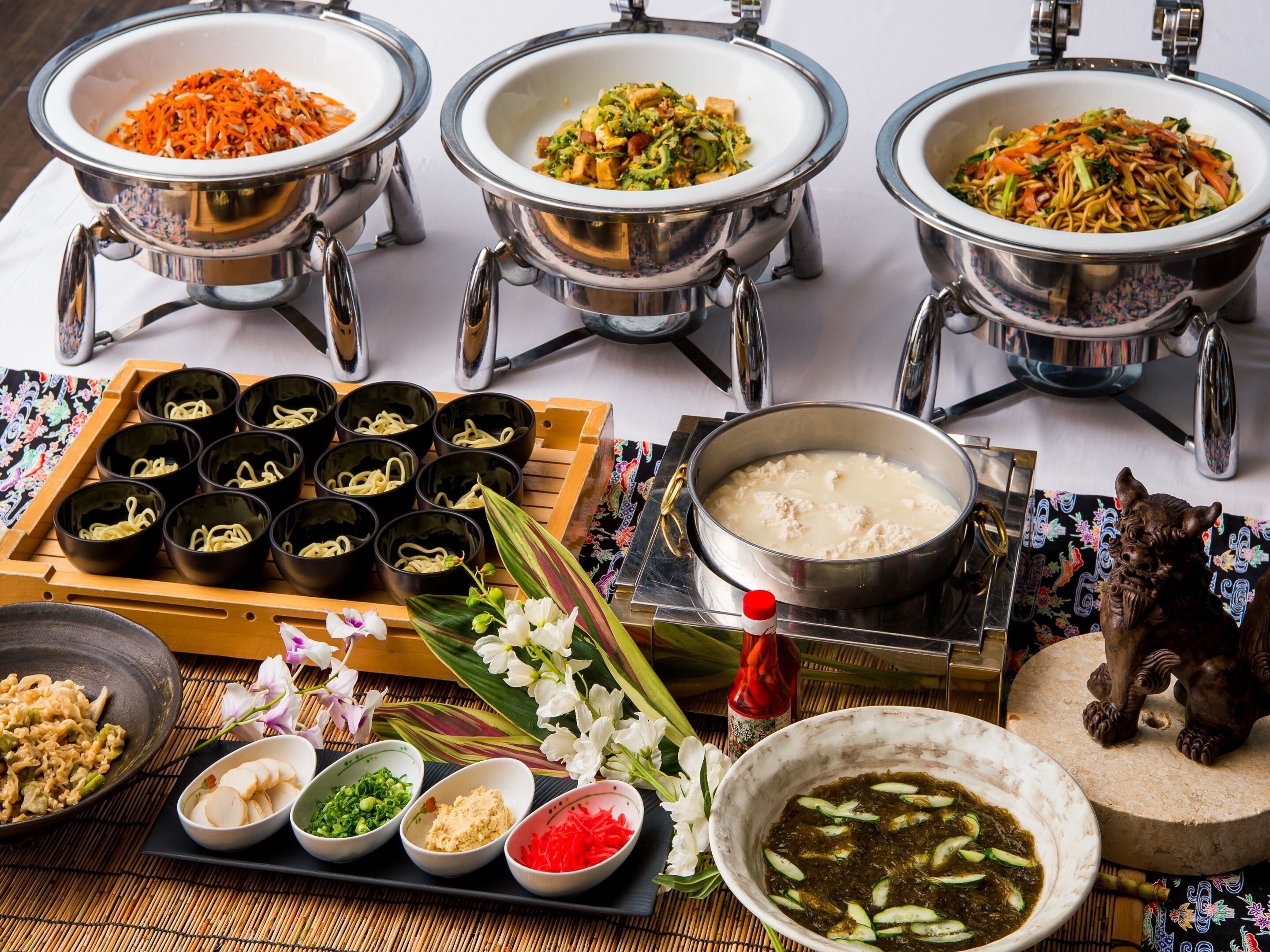 Frokostbuffé hver dag (JPY 4500 per person)