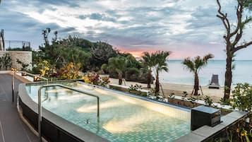 Indoor pool, 4 outdoor pools, pool cabanas (surcharge), pool loungers