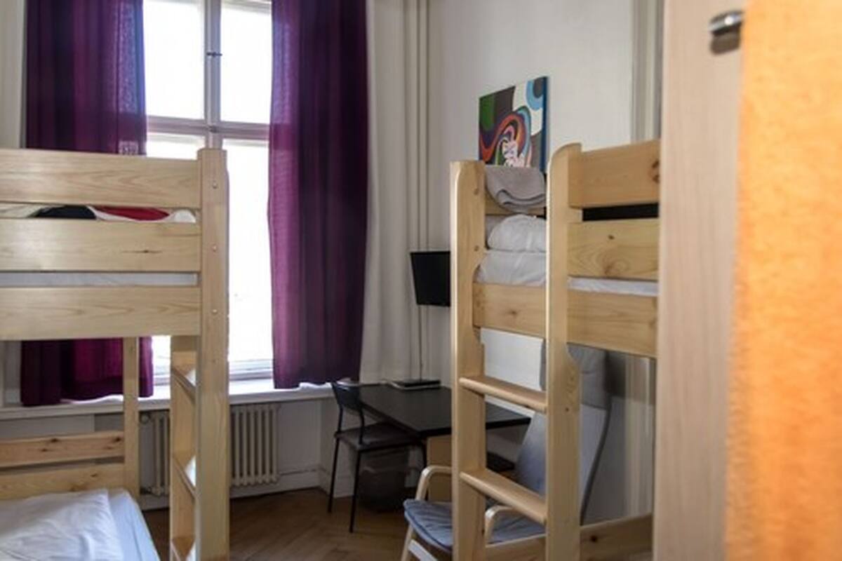 Desk, blackout curtains, free WiFi, individually furnished
