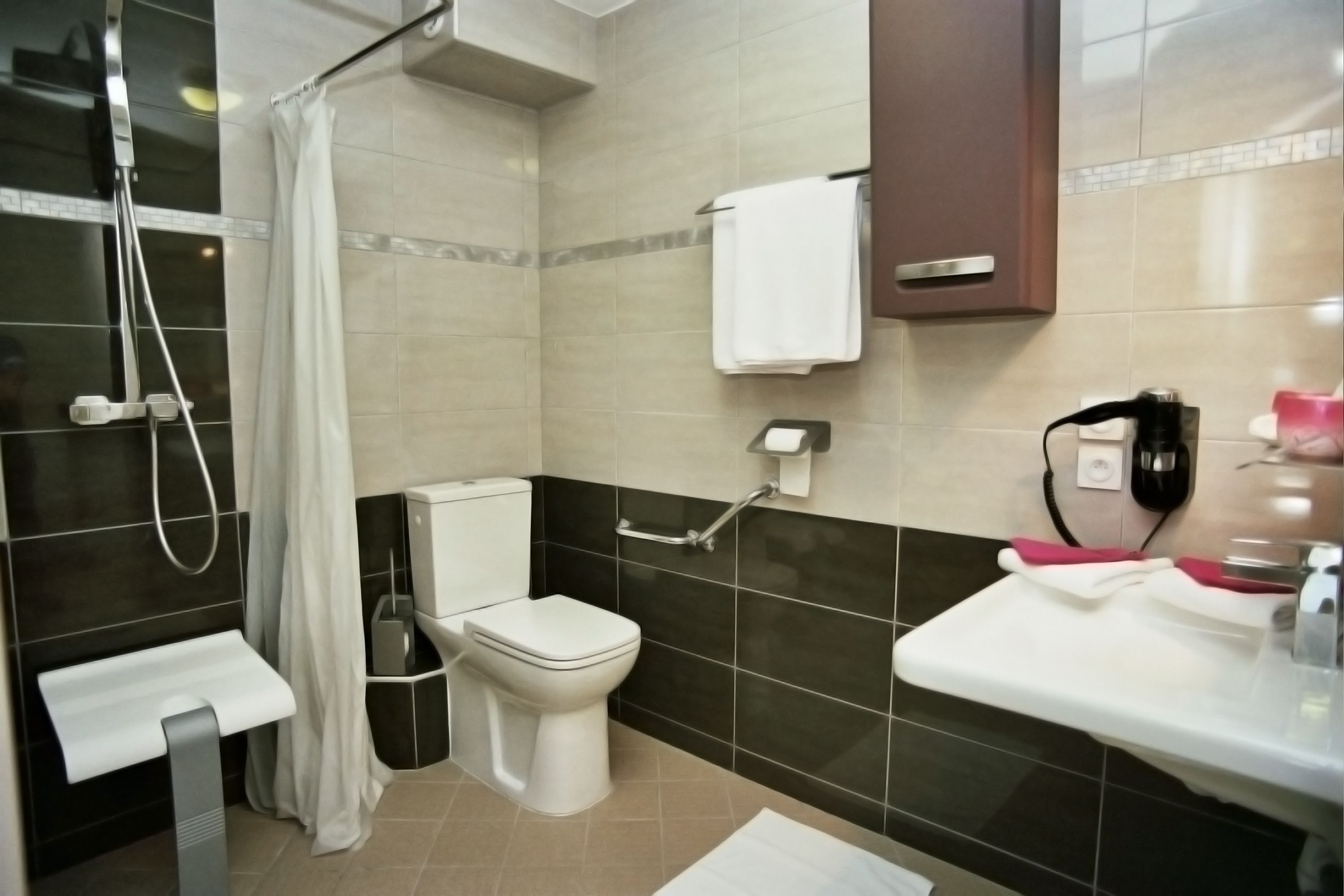 room, accessible | bathroom | shower, free toiletries, hair dryer, towels
