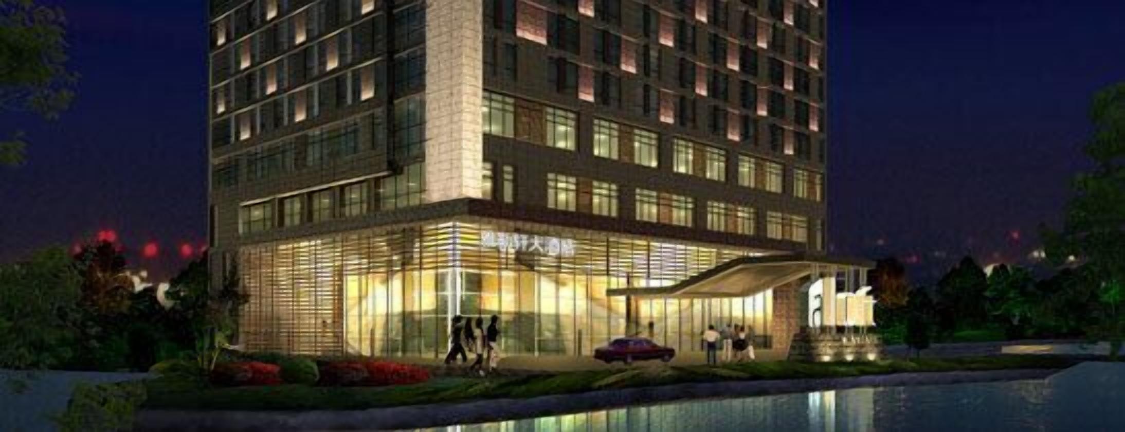 Front of property – evening/night