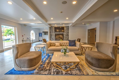 Lobby sitting area