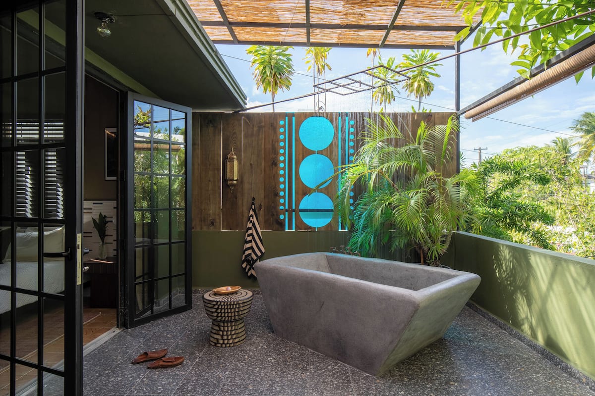 Signature suite, 1 kingsize bed, terras | Terras