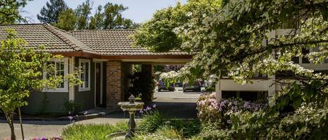 Fassade der Unterkunft