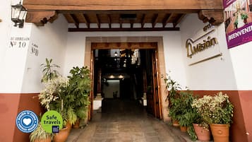 Fassade der Unterkunft