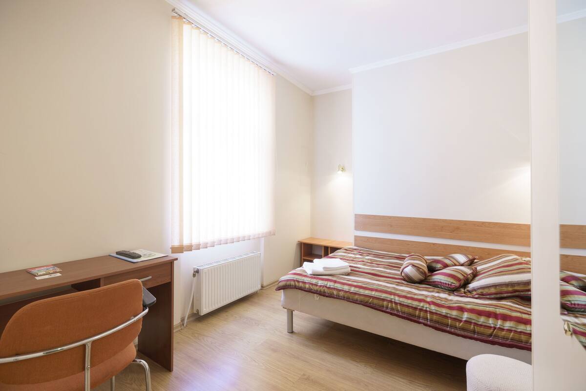 Standard-Einzelzimmer | Bügeleisen/Bügelbrett, kostenloses WLAN, Bettwäsche