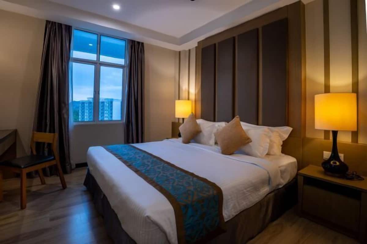 1 habitación, minibar, caja de seguridad en la habitación y escritorio