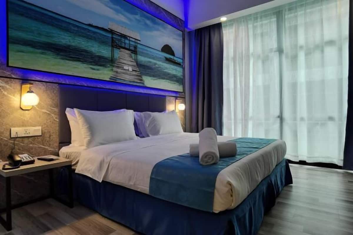 1 Schlafzimmer, hochwertige Bettwaren, Minibar, Zimmersafe