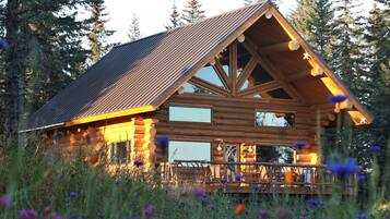 Majoituspaikan julkisivu