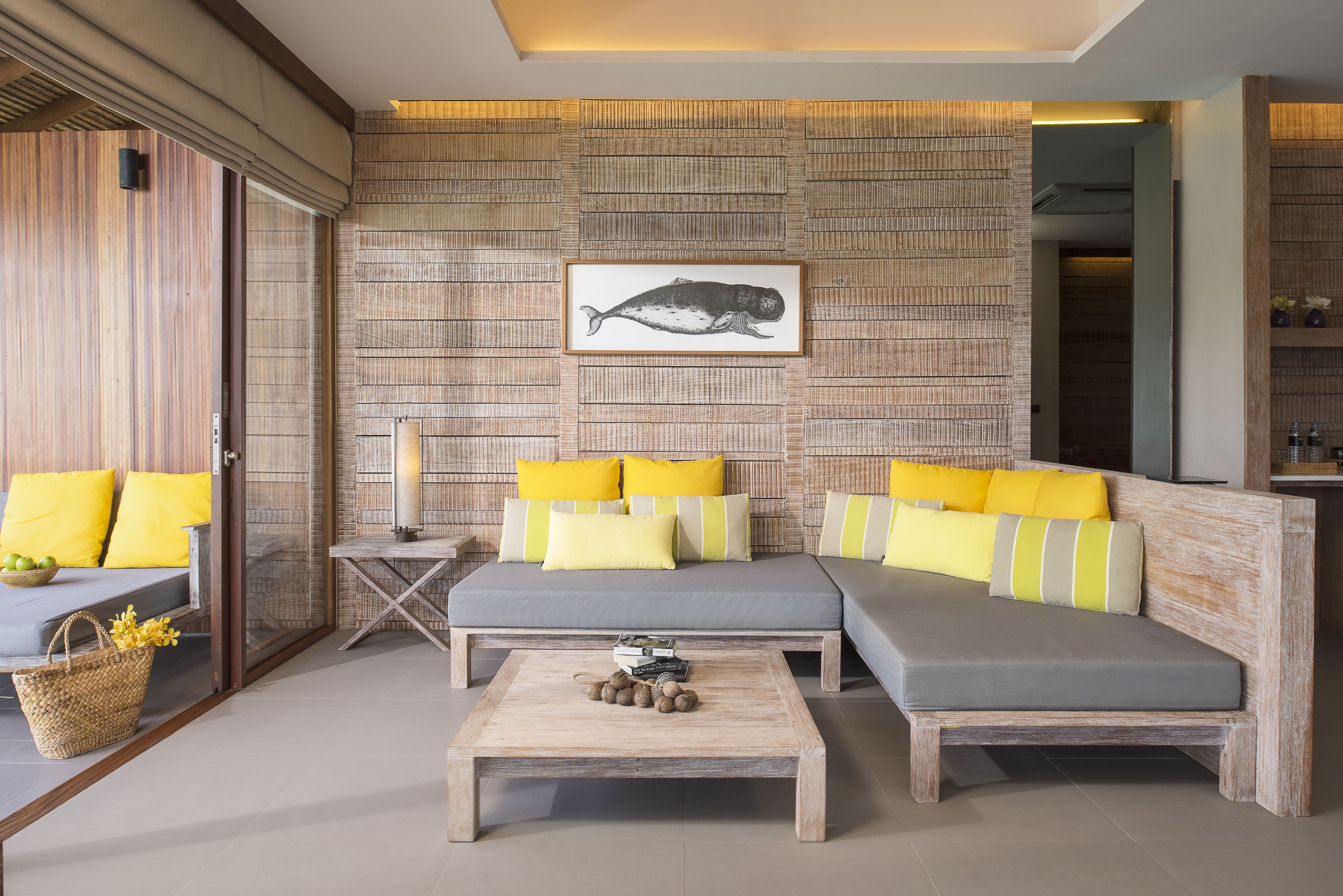 penthouse | living area | lcd tv, dvd player