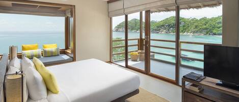 Penthouse | 2 chambres, minibar, coffres-forts dans les chambres, bureau