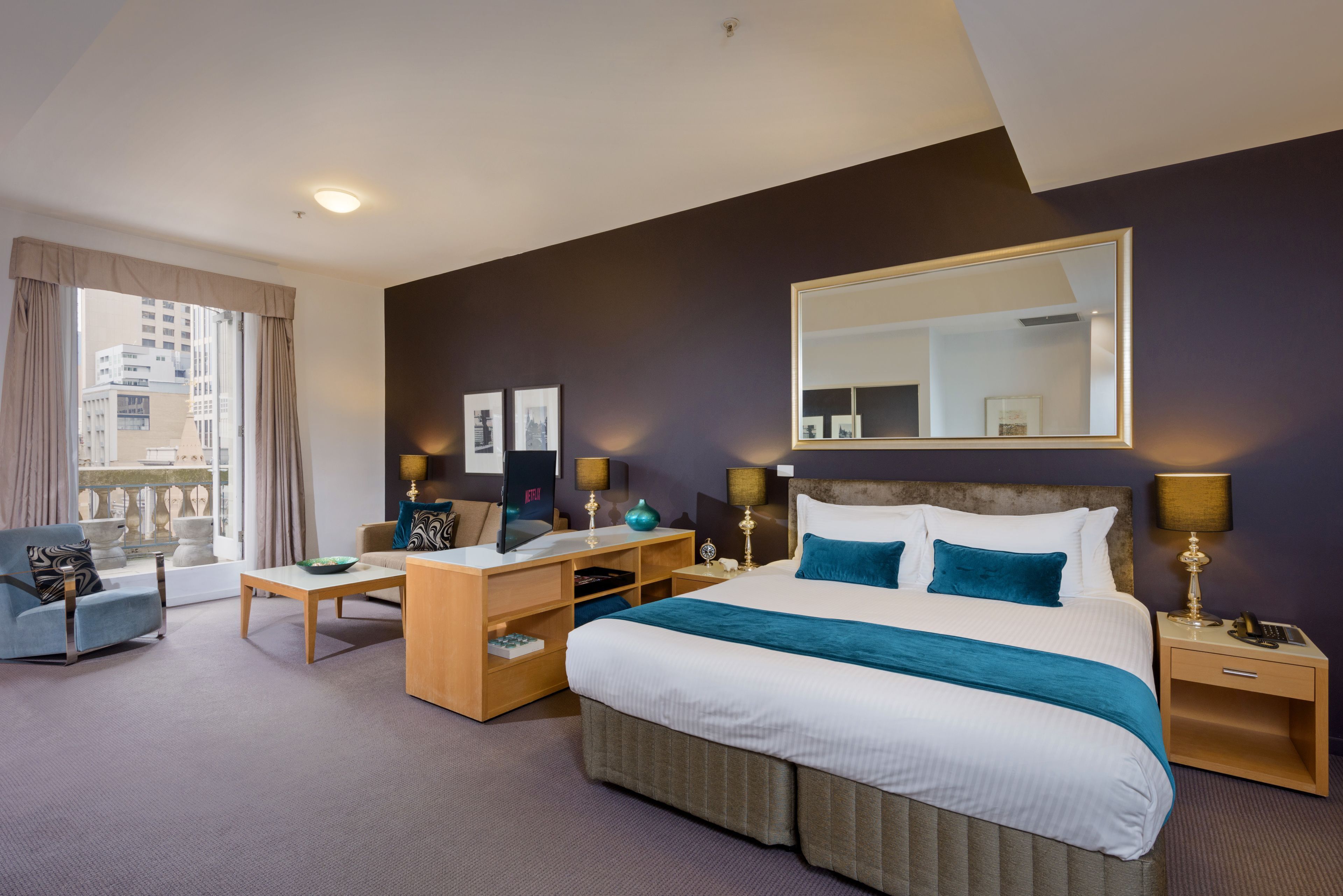 In-room safe, individually decorated, desk, blackout drapes