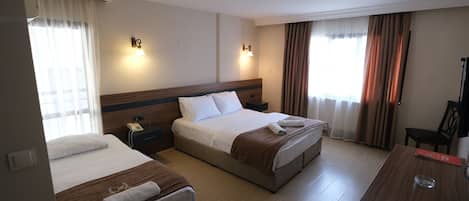 Standard Triple Room | Premium bedding, minibar, free WiFi, bed sheets