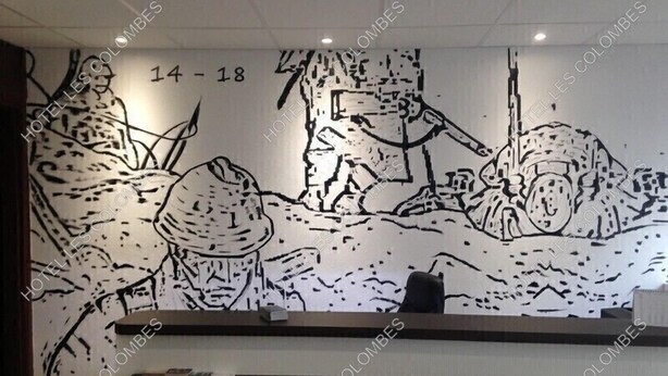 Reception - Hôtel Les Colombes (Verdun)