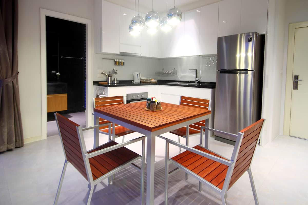 Junior-Suite | Eigene Kochnische | Kühlschrank, Wasserkocher mit Kaffee-/Teezubehör