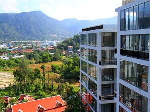 Utsikt fra overnattingsstedet