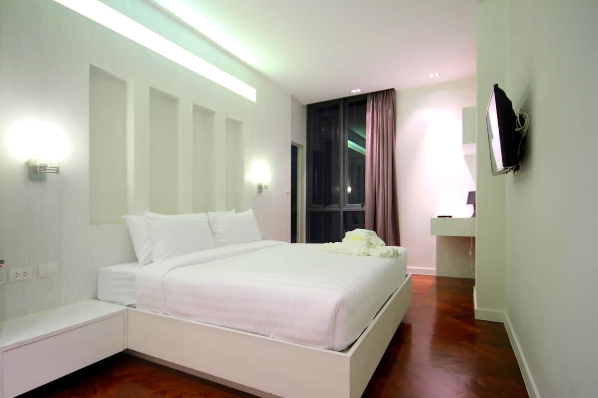 Two Bedrooms Penthouse Duplex Suite | Zimmersafe, Schreibtisch, Verdunkelungsvorhänge, kostenlose Babybetten