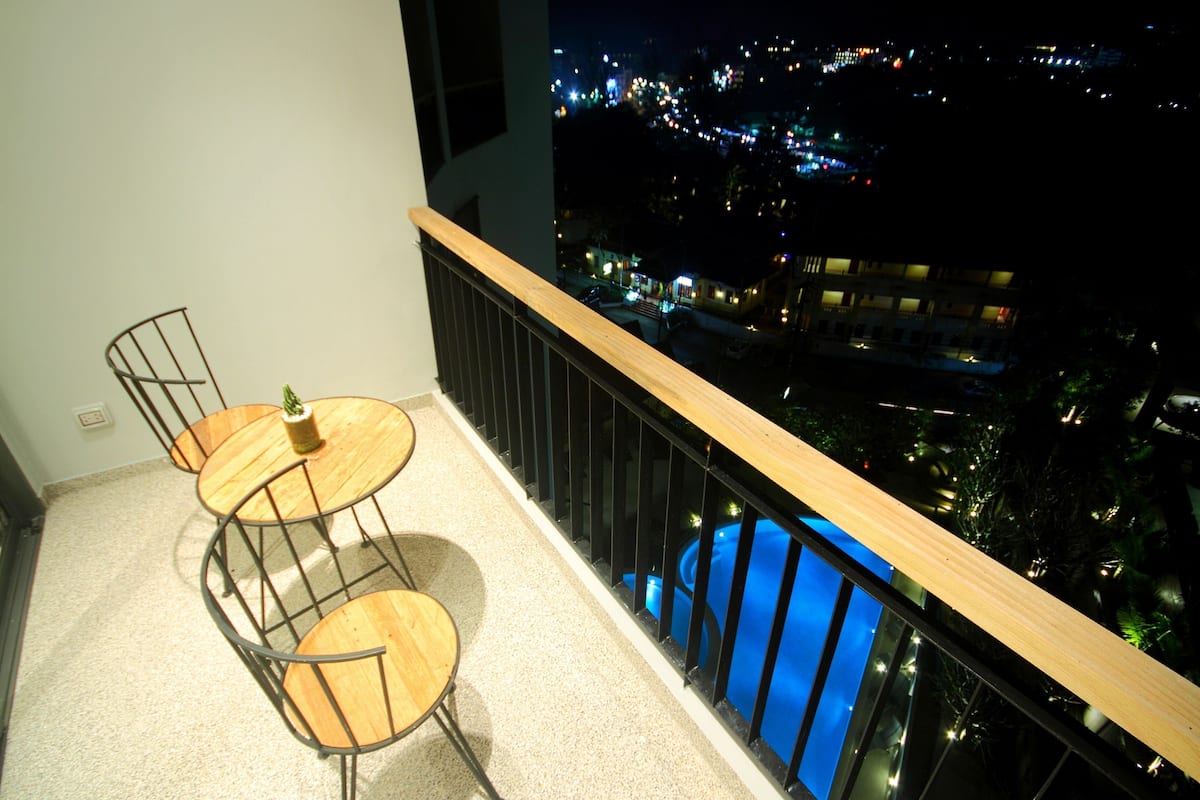 Studio | Blick vom Balkon